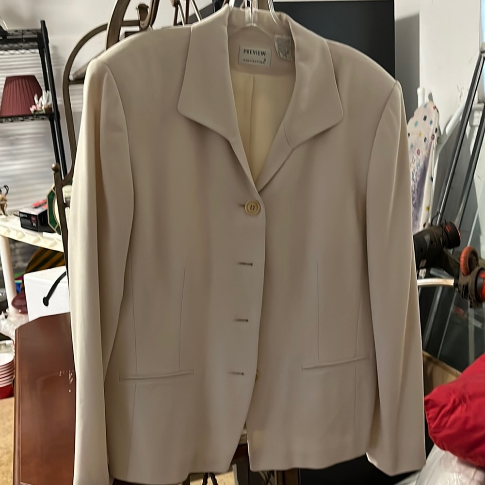 Preview collection Nordstrom brand. Cream white. Size 16